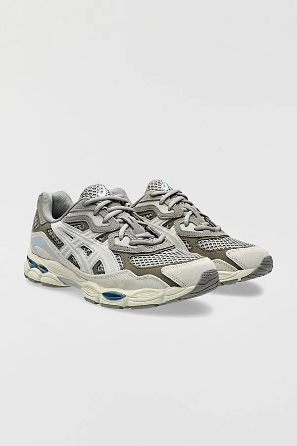 ASICS Women's GEL-NYC Premium Sneaker in Steeple Grey/Cream - Image 2
