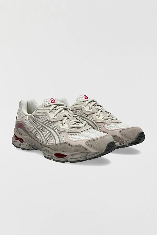 ASICS Women's GEL-NYC Premium Sneaker in Steeple Grey/Cream - Image 3