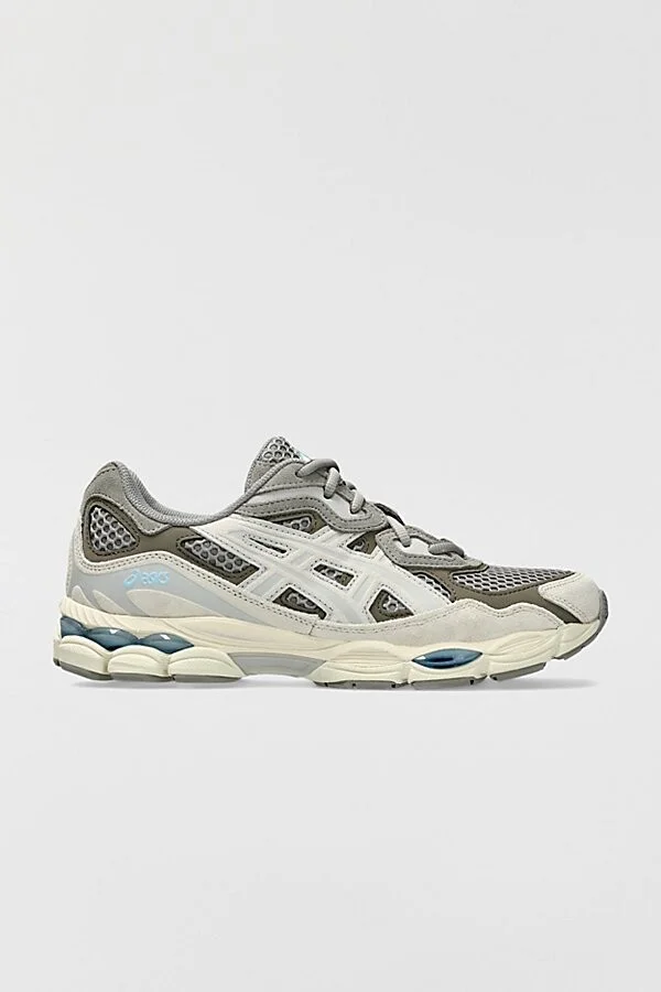 ASICS Women's GEL-NYC Premium Sneaker in Steeple Grey/Cream
