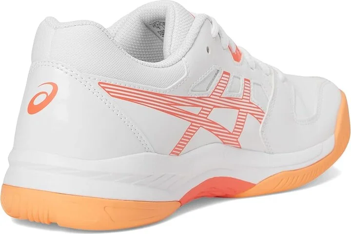 ASICS Women's GEL-Renma Women's Shoes White/Vivid Coral : 9.5 B - Medium, Textile - Image 4