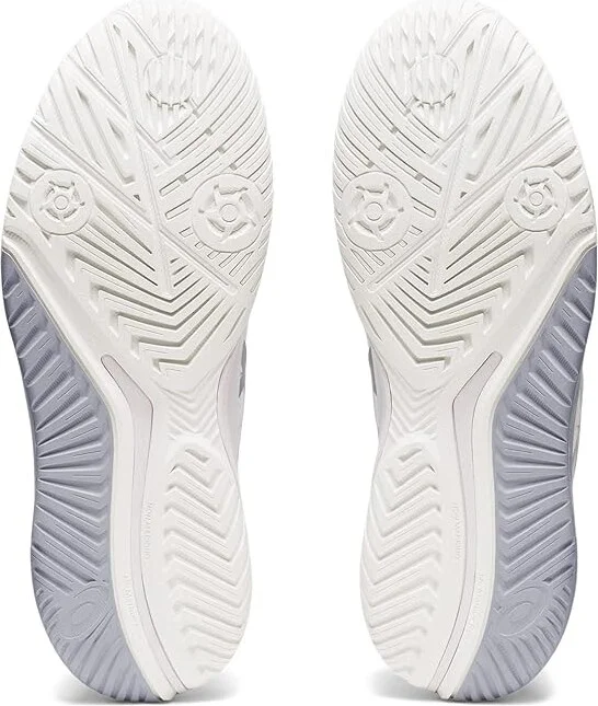 ASICS Women's GEL-Resolution 9 Women's Shoes White/Pure Silver : 11.5 B - Medium, Synthetic/Textile - Image 3