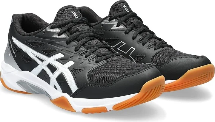 ASICS Women's GEL-Rocket 11 Volleyball Shoe Women's Shoes Black/Pure Silver : 9 B - Medium, Synthetic/Textile