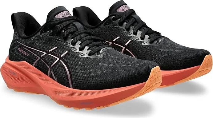 ASICS Women's GT-2000 13 Women's Running Shoes Black/Dark Aubergine : 6.5 B - Medium, Synthetic