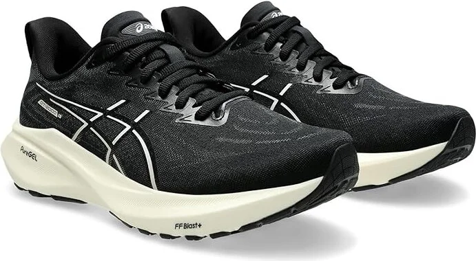 ASICS Women's GT-2000 13 Women's Running Shoes Black/White : 6 D - Wide, Synthetic