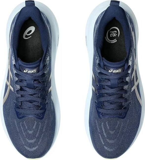 ASICS Women's GT-2000 13 Women's Running Shoes Blue Expanse/Champagne : 6.5 B - Medium, Synthetic - Image 2