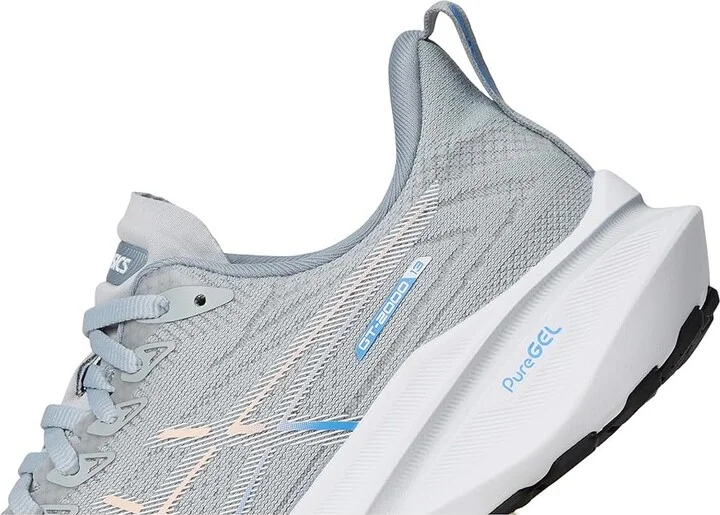 ASICS Women's GT-2000 13 Women's Running Shoes Piedmont Grey/White : 5 B - Medium, Synthetic - Image 7