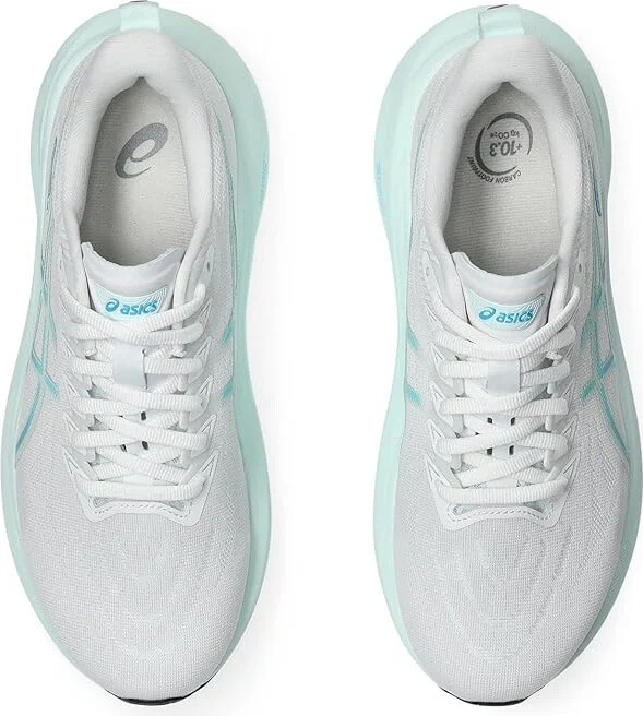 ASICS Women's GT-2000 13 Women's Running Shoes White/Soothing Sea : 5 B - Medium, Synthetic - Image 2