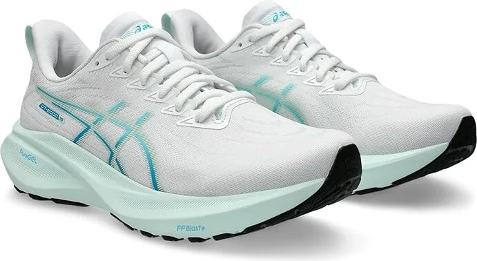 ASICS Women's GT-2000 13 Women's Running Shoes White/Soothing Sea : 5 B - Medium, Synthetic