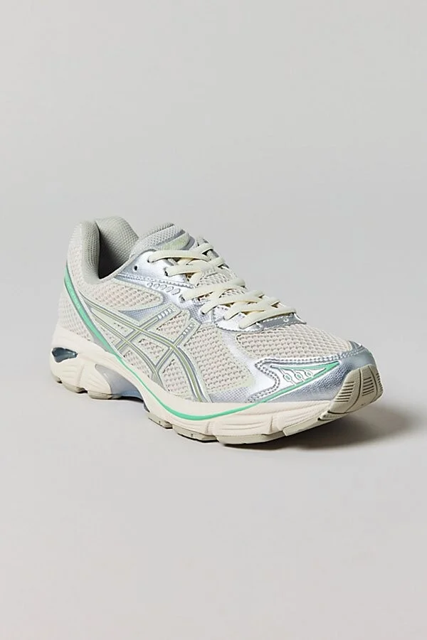 ASICS Women's GT-2160 Sneaker in Smoke Grey/Peppermint - Image 4
