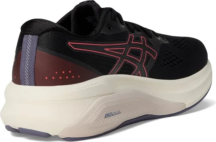 ASICS Women's GT-4000 4 Women's Running Shoes Black/Coral Reef : 6 B - Medium, Synthetic - Image 4