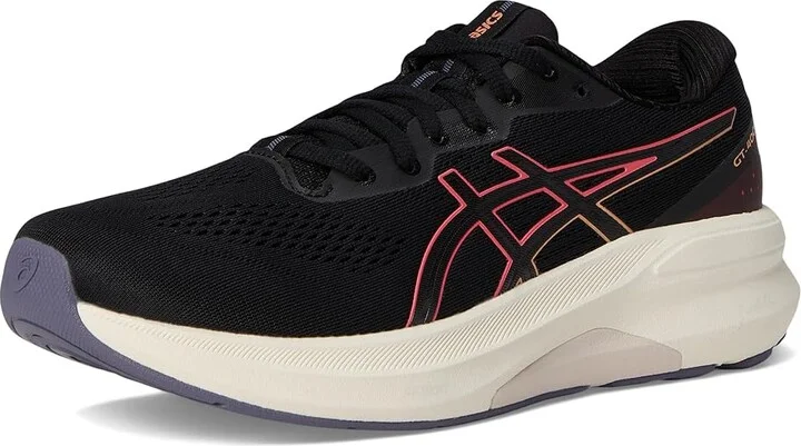ASICS Women's GT-4000 4 Women's Running Shoes Black/Coral Reef : 6 B - Medium, Synthetic - Image 5