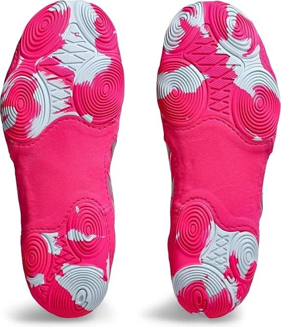 ASICS Women's Matblazer Women's Shoes Pink Glo/Cool Grey : 6 B - Medium, Textile/Synthetic - Image 3