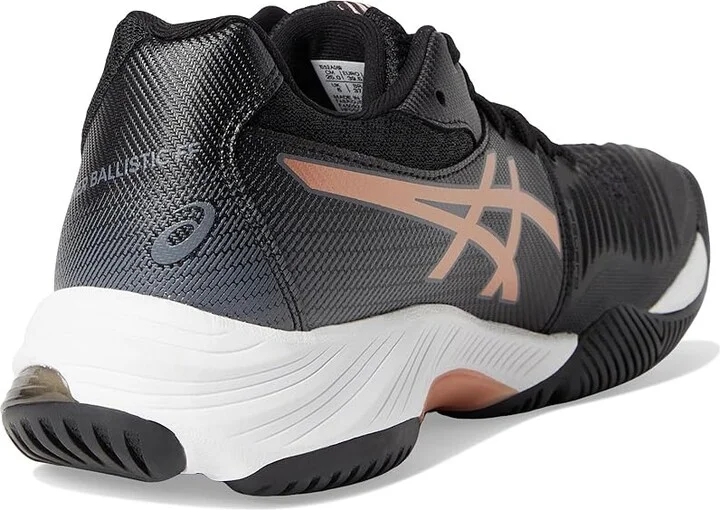 ASICS Women's Netburner Ballistic FF 3 Volleyball Shoe Women's Shoes Black/Rose Gold : 13 B - Medium - Image 4