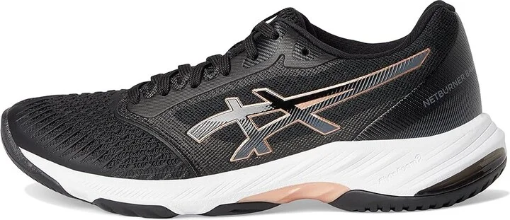 ASICS Women's Netburner Ballistic FF 3 Volleyball Shoe Women's Shoes Black/Rose Gold : 13 B - Medium - Image 6