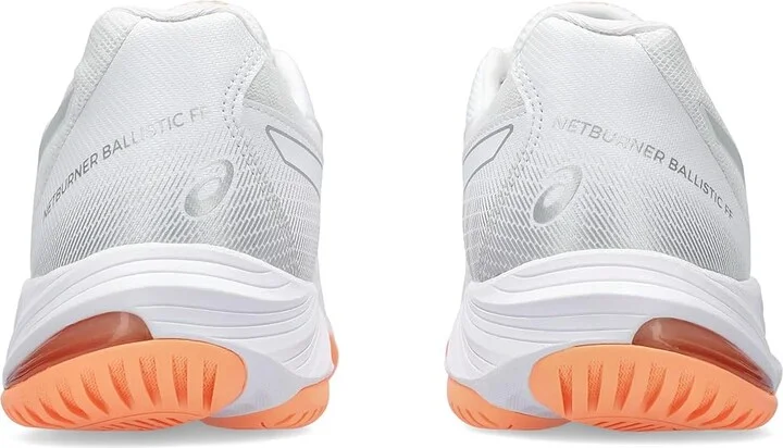 ASICS Women's Netburner Ballistic FF 3 Volleyball Shoe Women's Shoes White/Glacier Grey : 13 B - Medium, Synthetic/Textile - Image 4