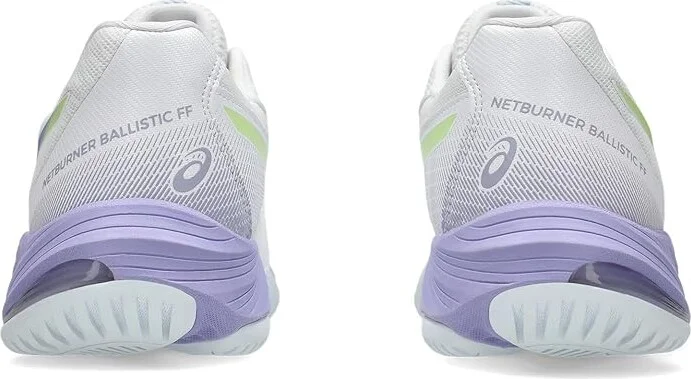 ASICS Women's Netburner Ballistic FF 3 Volleyball Shoe Women's Shoes White/Vapor : 11.5 B - Medium, Synthetic/Textile - Image 4