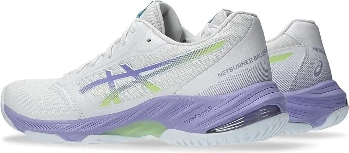 ASICS Women's Netburner Ballistic FF 3 Volleyball Shoe Women's Shoes White/Vapor : 11.5 B - Medium, Synthetic/Textile - Image 5