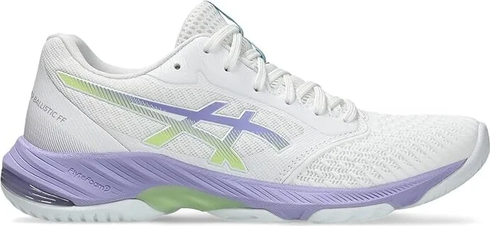 ASICS Women's Netburner Ballistic FF 3 Volleyball Shoe Women's Shoes White/Vapor : 11.5 B - Medium, Synthetic/Textile - Image 7