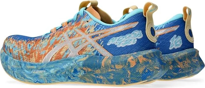 ASICS Women's Noosa Tri 16 Women's Running Shoes Nature Blue/Faded Orange : 8 B - Medium, Synthetic - Image 4