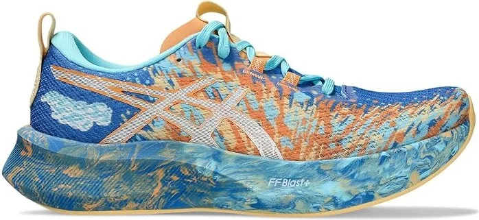 ASICS Women's Noosa Tri 16 Women's Running Shoes Nature Blue/Faded Orange : 8 B - Medium, Synthetic - Image 7