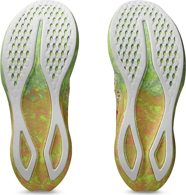 ASICS Women's Noosa Tri 16 Women's Running Shoes Safety Yellow/Cool Matcha : 6.5 B - Medium, Synthetic - Image 3