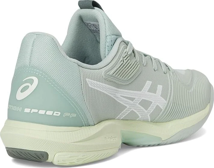 ASICS Women's Solution Speed FF 3 Tennis Shoe Women's Shoes Lichen Rock/White : 11.5 B - Medium, Synthetic - Image 4