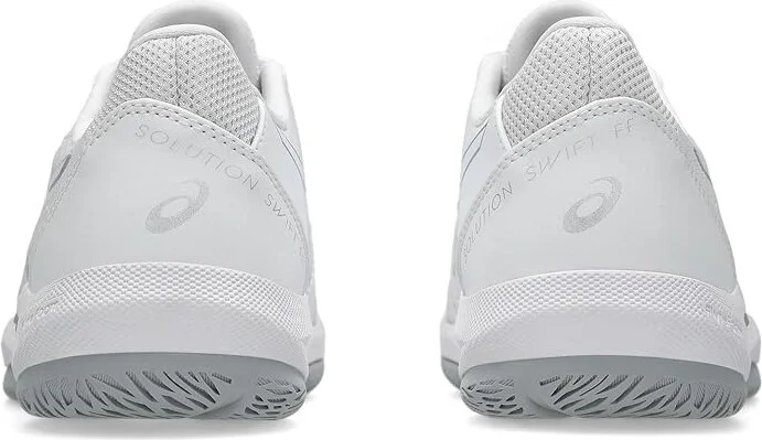 ASICS Women's Solution Swift FF 2 Tennis Shoe Women's Tennis Shoes White/Pure Silver : 11.5 B - Medium - Image 4