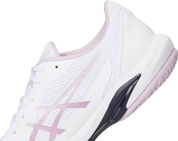 ASICS Women's Solution Swift FF 2 Tennis Shoe Women's Tennis Shoes White/Ube : 11.5 B - Medium - Image 7