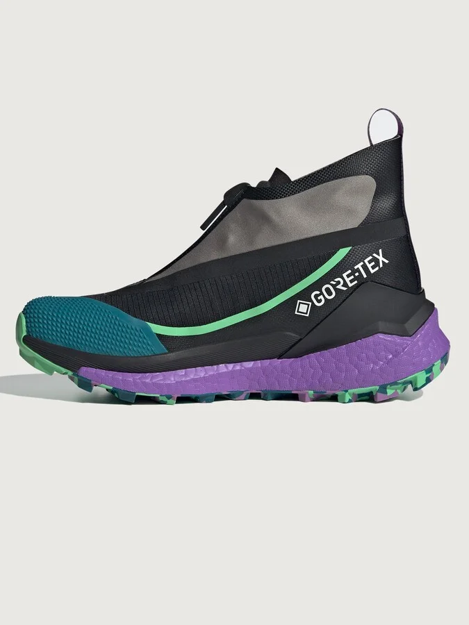 aSMCxTERREX FREE HIKER RAINRDY - core black/semi flash green/deep lilac - Image 2
