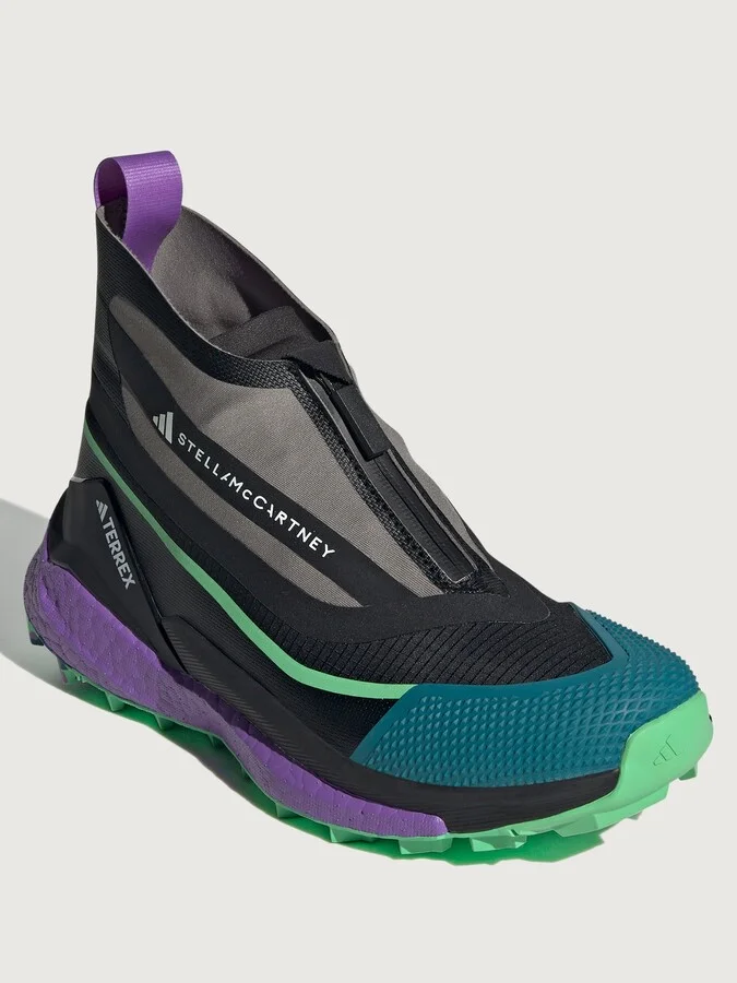 aSMCxTERREX FREE HIKER RAINRDY - core black/semi flash green/deep lilac - Image 3