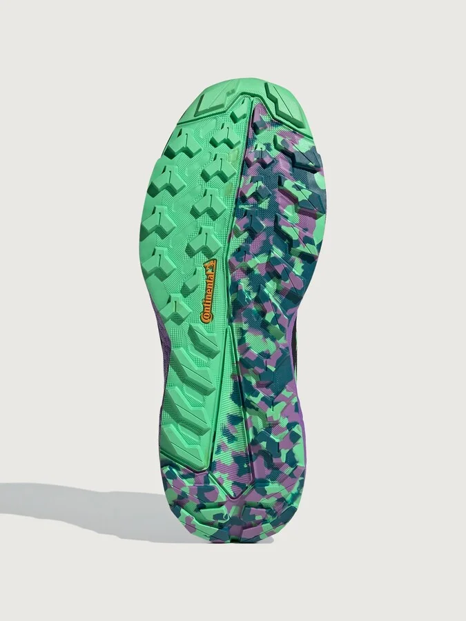 aSMCxTERREX FREE HIKER RAINRDY - core black/semi flash green/deep lilac - Image 9