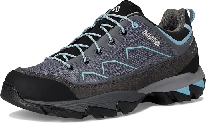 Asolo Acadia GTX Women's Climbing Shoes Dodo Beige/Harbor G : 9 B - Medium, Suede/Synthetic - Image 11