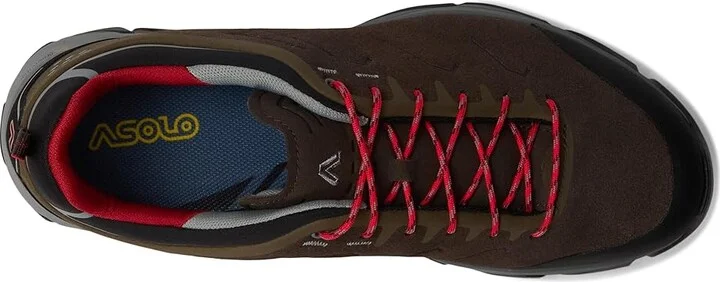 Asolo Acadia Lth GTX Men's Climbing Shoes Dark Brown/Frostgrey : 8 D - Medium, Synthetic - Image 2