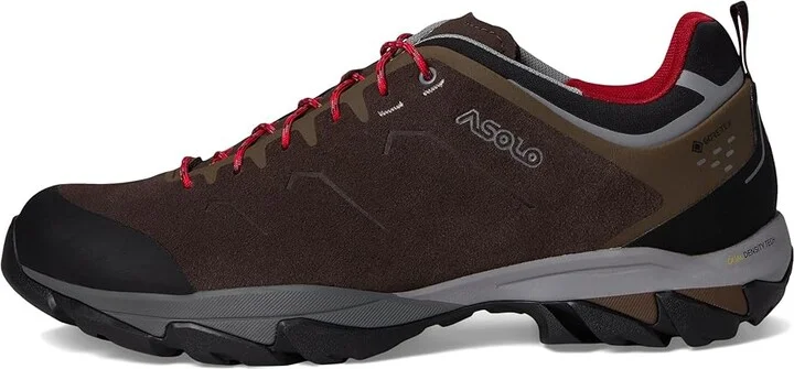 Asolo Acadia Lth GTX Men's Climbing Shoes Dark Brown/Frostgrey : 8 D - Medium, Synthetic - Image 6