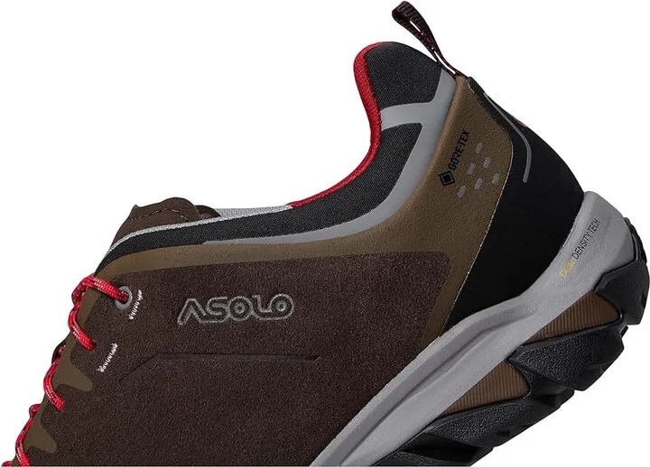 Asolo Acadia Lth GTX Men's Climbing Shoes Dark Brown/Frostgrey : 8 D - Medium, Synthetic - Image 7