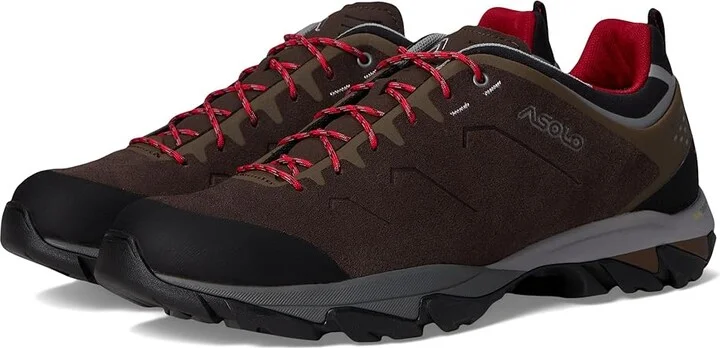 Asolo Acadia Lth GTX Men's Climbing Shoes Dark Brown/Frostgrey : 8 D - Medium, Synthetic