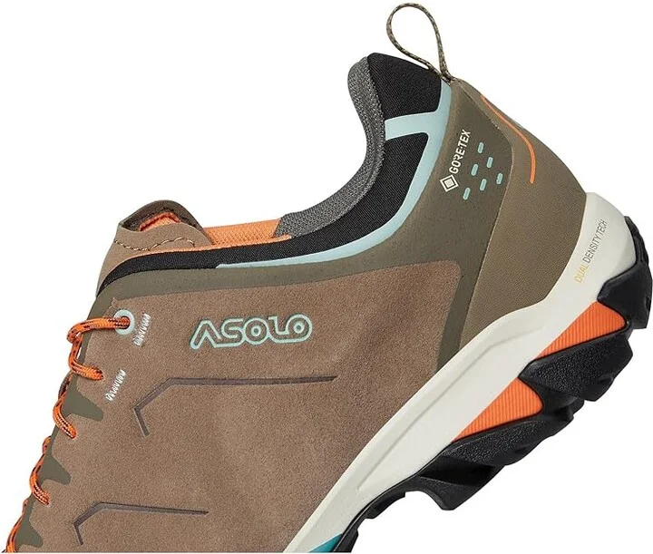 Asolo Acadia Lth GTX Women's Climbing Shoes Dodo Beige/Harbor G : 10.5 B - Medium, Suede/Synthetic - Image 7