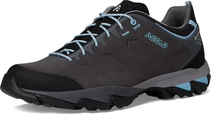 Asolo Acadia Lth GTX Women's Climbing Shoes Dodo Beige/Harbor G : 10.5 B - Medium, Suede/Synthetic - Image 11