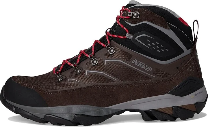 Asolo Acadia Mid GTX Men's Climbing Shoes Dark Brown/Frostgrey : 10.5 D - Medium, Synthetic - Image 6
