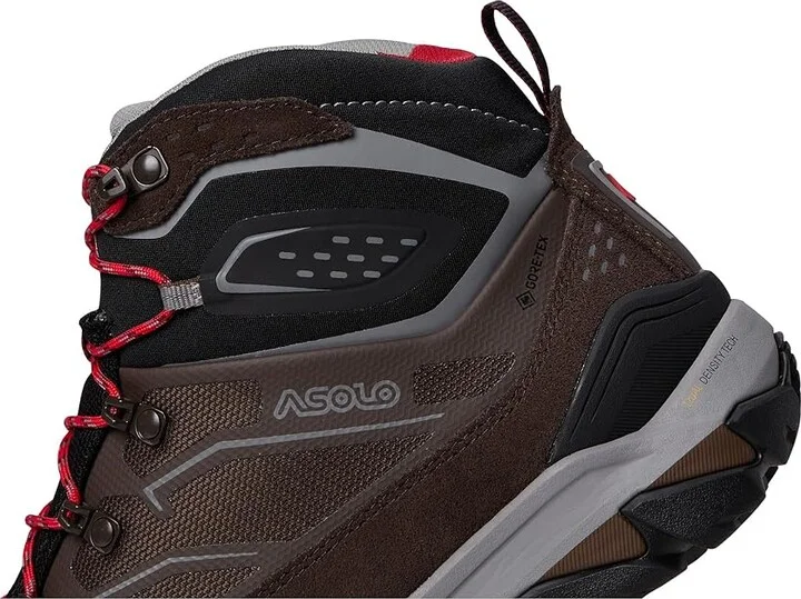 Asolo Acadia Mid GTX Men's Climbing Shoes Dark Brown/Frostgrey : 10.5 D - Medium, Synthetic - Image 7