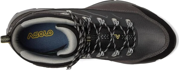 Asolo Acadia Mid GTX Men's Climbing Shoes Dark Brown/Frostgrey : 10.5 D - Medium, Synthetic - Image 8