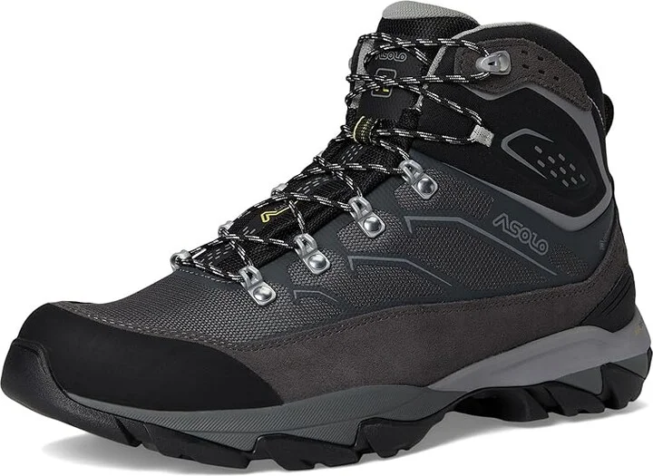 Asolo Acadia Mid GTX Men's Climbing Shoes Dark Brown/Frostgrey : 10.5 D - Medium, Synthetic - Image 11