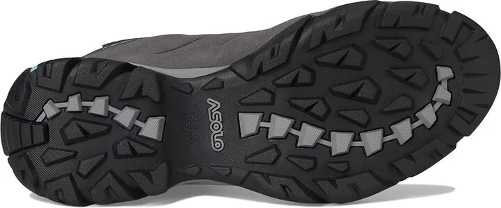 Asolo Acadia Mid Lth GTX Bunion Women's Climbing Shoes Graphite/Sky Blue : 8 D - Wide, Leather/Suede - Image 3