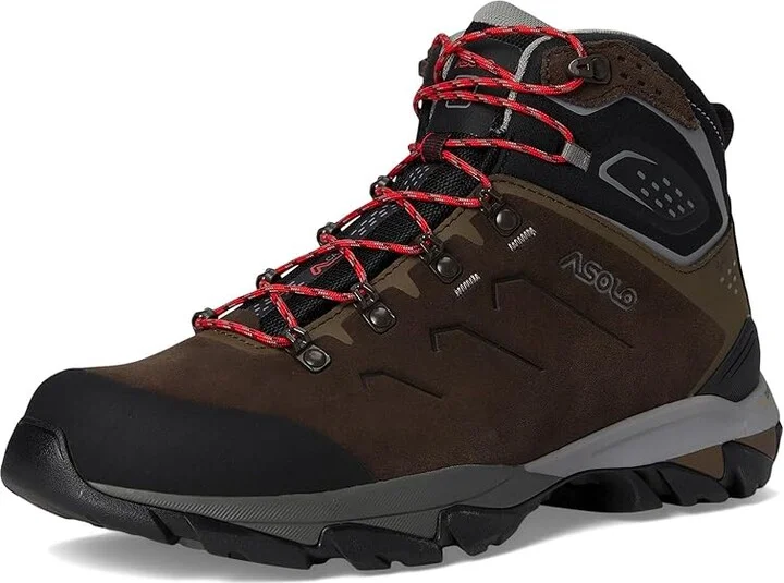 Asolo Acadia Mid Lth GTX Men's Climbing Shoes Graphite/Black : 12 D - Medium, Leather/Suede - Image 11