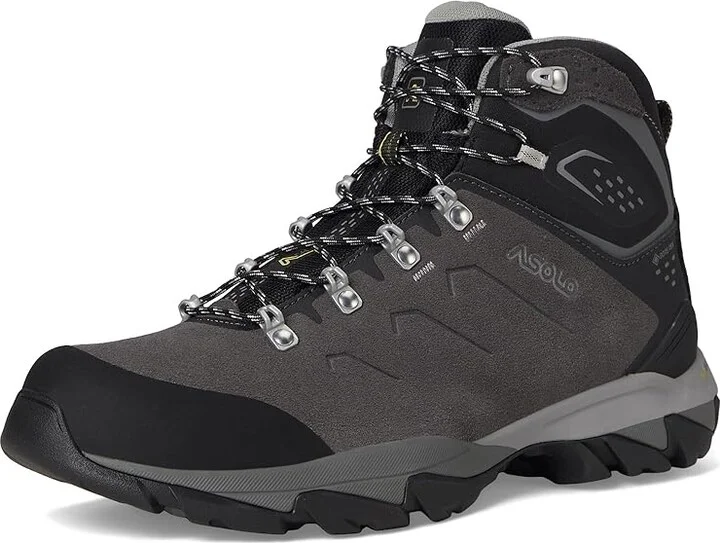Asolo Acadia Mid Lth GTX MW Men's Climbing Shoes Graphite/Black : 11 E - Wide, Leather/Suede - Image 5