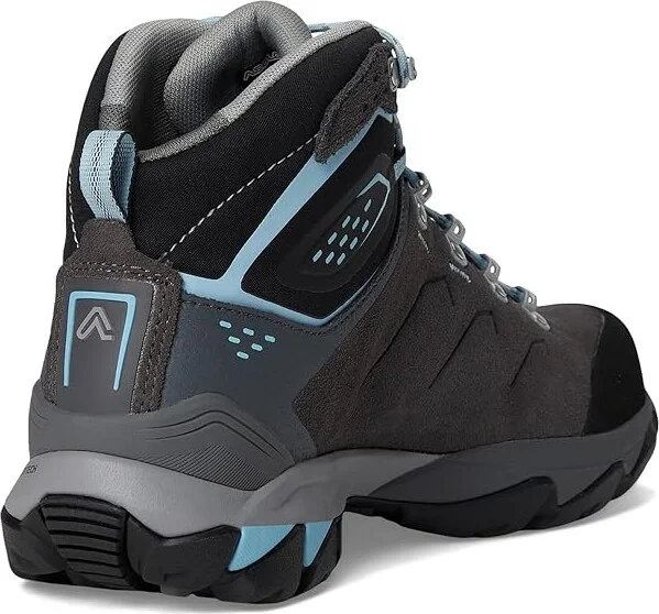 Asolo Acadia Mid Lth GTX Women's Climbing Shoes Graphite/Sky Blue : 9 B - Medium, Leather - Image 4