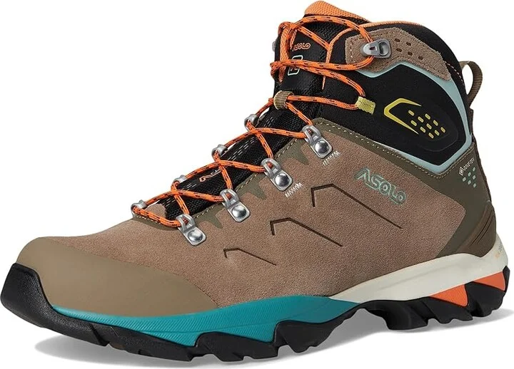 Asolo Acadia Mid Lth GTX Women's Climbing Shoes Graphite/Sky Blue : 9 B - Medium, Leather - Image 11