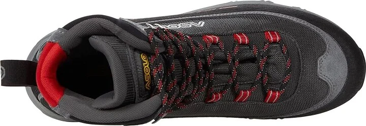 Asolo Arctic Men's Hiking Boots Grey/Gunmetal/Red : 8.5 D - Medium, Leather - Image 2