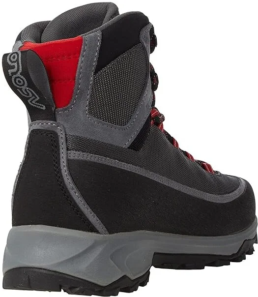 Asolo Arctic Men's Hiking Boots Grey/Gunmetal/Red : 8.5 D - Medium, Leather - Image 4