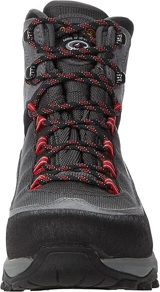 Asolo Arctic Men's Hiking Boots Grey/Gunmetal/Red : 8.5 D - Medium, Leather - Image 5